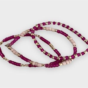 Purple bracelet bundle(3)